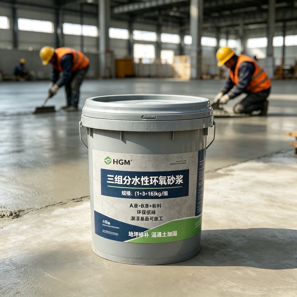 汉南三组份水性环氧砂浆